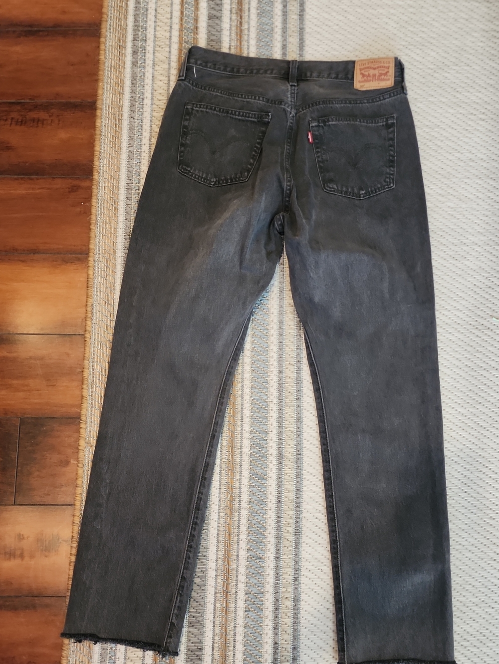 Levi's Black Straight-Leg Women's Jeans